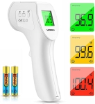 CHANG KUN Forehead Thermometer for Adults, Non-Contact Forehead Thermometer for Body Temperature & Surface of Objects Use,Thermometer for 1sTemperature Measurement (White)