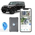 WANWAYTECH 4G GPS Tracker for Vehicles, Car, Kids, Dogs, Motorcycle,10S Instant Updates, car GPS Tracker, Geo-Fence,Remote Anti Theft,Monthly Fee Required (6000mah Rechargeable Battery GPS Tracker)