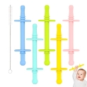 Hollow Teether Tubes with Safety Shield @ $5.99