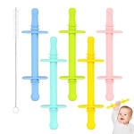 Hollow Teether Tubes with Safety Shield @ $5.99