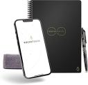 Rocketbook Smart Reusable – Dot-Grid Eco-Friendly Notebook with 1 Pilot Frixion Pen & 1 Microfiber Cloth Included – Infinity Black Cover @ $18.34