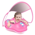 LAYCOL Baby Swimming Float Inflatable Baby Pool Float Ring Newest with Sun Protection Canopy @ $29.99