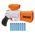 NERF Fortnite SR Blaster — 4-Dart Hammer Action — Includes Removable Scope and 8 Official Elite Darts — for Youth @ $8.49