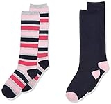 The Children’s Place girls Socks, Pack of Two Casual Sock, Multi Clr, M 1-2 US @ $2.59