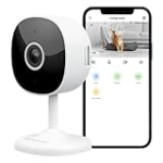 WiFi Camera 2K, Galayou Indoor Home Security Cameras for Baby/Elder/Dog/Pet Camera with Phone app,24/7 SD Card Storage,Works with Alexa & Google Home G7 @ $7.50