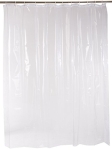 Amazon Basics Clear Vinyl Shower Curtain Liner @ $2.92