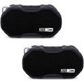 2-Pack Altec Lansing Baby Boom XL Waterproof Bluetooth Speaker, Wireless & Portable Speaker for Travel & Outdoor Use, Deep Bass & Loud Sound (Black/Blue) @ $14.88