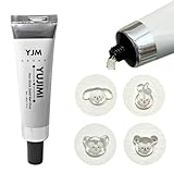YJMyujimi Solid Nail Glue Gel 30g Clear Sculpting for NAI Arts Clear 3D Gel Super Adhesive Press on Nails Glue for Fake Nail Long Lasting Nail Art Salon DIY at Home Multi use @ $2.61