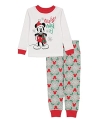 Disney Boys’ Mickey Mouse 2-Piece Snug Fit Long Sleeve Long Pant Cotton Pajama Sets @ $6.53