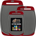 Gorilla Grip Durable Kitchen Cutting Board Set of 3 @ $7.55