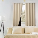 Bedsure 100% Blackout Curtains 63