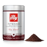illy Ground Coffee Espresso – 100% Arabica Coffee Ground – Intenso Dark Roast – Warm Notes of Cocoa & Dried Fruit – Rich Aromatic Profile – Precise Roast – No Preservatives – 8.8 Ounce @ $6.14-$7.09