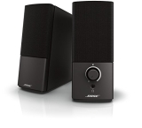 Bose Companion 2 Series III Multimedia Speakers – for PC (with 3.5mm AUX & PC Input) Black @ $99.00