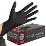 PROMEDIX P Nitrile Gloves, 4mil Gloves Disposable Latex Free, Disposable Gloves for Household, Food safe @ $4.79