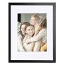 TWING 11×14 Picture Frame Black Displays 8×10 Photo Frame with Mat or 11×14 Without Mat,Made of Plexiglass, MDF Wood, Wall Mounting Display, Ideal Gift to Family and Friends @ $7.99
