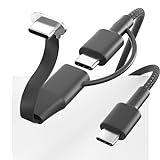 USB C Charger Cable, 60W 3.3ft Detachable Type C Charging Cable, Flat 90-Degree C-Port, High-Speed Data Transfer Compatible with Samsung S23/S22/S21,iPhone 15 Pro/Pro Max, MacBook Air/Pro @ $6.00