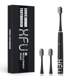 XFU Sonic Electric Battery Toothbrush for Adults and Kids @ $7.99