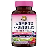 Vitalitown Probiotics for Women 120 Billion CFUs, 30 Strains, with Prebiotics & Digestive Enzymes & Cranberry, Gut & Vaginal Health, Vegan 30 Delayed Release Caps @ $4.39