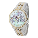 Disney Adult Glitz Analog Quartz CZ Bracelet Watch @ $29.99