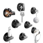 8-Pack Magnetic Cable Clips [1S Snap-On] Cord Holder, LISEN Office Desk Organizers and Accessories with 4 Extra Strong Adhesive Pads, Wire Organizer for Nightstand, Home, Wall, Car, Desktop