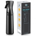 Continuous Empty Spray Bottle Mister (300ml/10.1oz – Black)Ultra Fine Mist for Hair Styling @ $5.00