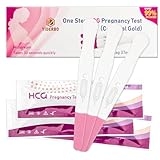 Pregnancy-Test Pink-HCG Early-Detection Home-Sticks – Upgraded Version 3Count Detects in 30 Seconds Ultra High Sensitivity Simple Individually Wrapped YIDERBO
