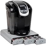 36-Capacity Mind Reader Anchor Collection Coffee Pod Holder (Silver) @ $13.50