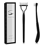 Corconess Eyelash Comb, 2PCS Eyelash Separator Tool Lash Comb Eyelash Brush Separator With Comb Cover For Girls Women Eye Makeup Brushes Tools Mascara Applicator Tools With Metal Teeth @ $3.91
