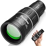 16X52 Monocular Telescope High Powered for Adults, 2023 Power Prism Compact Monoculars for Adults,HD Monocular Scope for Gifts, Outdoor Activity,Bird Watching,Hiking,Concert,Travelling @ $17.99