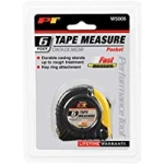 Performance Tool 6 feet Tape Measure in Display (W5006) @ $2.54