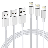 iPhone Charger 3Pack Apple MFi Certified Apple Charger 6FT @ $4.24