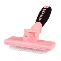 HATELI Self Cleaning Slicker Brush for Cat & Dog – Cat Grooming Brushes for Shedding Removes Mats @ $7.97