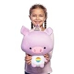 Ami Amis™ Jumbo Oinkie- Soft Cozy Crochet Plush, Adorably Cute Details, Extra Cuddly Size for Collection Enthusiasts @