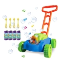 ToyVelt Bubble Lawn Mower for Kids – Automatic Bubble Machine with Music Sounds Best Toys for Toddlers Plus 4 x Bottles of Solution & 4 x Sticks – for Boys & Girls Ages 3 -12 Years Old