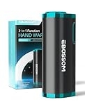 EBOSSOM Hand Warmer Rechargeable, 5000 mAh Power Bank 3 in 1 Electric Hand Warmer, Reusable Flashlight Pocket Heater for Outdoor, Hunting, Camping, Spark W11