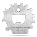 KUNIFU BBQ Grill Scraper, Stocking Stuffers, Bristle-Free for Griddle, Kitchen Gadgets Cleaner, Camping Accessories, Ideal Gifts for Christmas, for Men, Dad, Husband, Boyfriend, Fathers Day @ $9.99