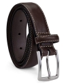 Steve Madden Mens 30mm Casual Feather Edge Belt (Big Kids) Brown MD (26-28 Big Kids) One Size @ $9.49