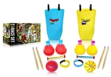 4FUN Wacky Race Set – Family Fun Outdoor Yard Games – Set Includes Hop Sack Race @ $11.12