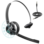 Trucker Wireless Headset with Dual Microphone Noise Reduction @ $6.00