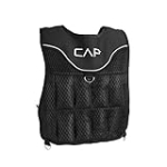 CAP Barbell (HHWV-CB020C) Adjustable Weighted Vest, 20-Pound,20 Pound, Black @ $14.88