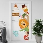 Watercolor Jungle Animal Wall Decals Premium Kids Wall Stickers Creative Nursery Wall Decal for Children’s Room, bedrooms Kids Baby Nursery Playroom Bedroom Classroom Kindergarten Wall Decor @ $7.00