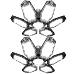 ARSALI 2 Pack LED Garage Light @ $9.90