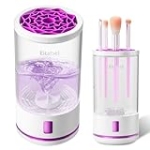 Electric Makeup Brush Cleaner machine, 2 in 1 Makeup Brush Cleanser & Washer Combined, 7000RPM Automatic Spinning Cosmetic Brush Ceanser For Beauty Women, Girls, Makeup Lover Gift