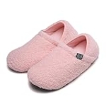 House Slippers for Women/Men Indoor House Shoes Lightweight Unisex Bedroom Slippers with Comfy Memory Foam Label Size 36/37 Pink @ $12.50
