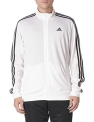 adidas mens Essentials Warm-up 3-stripes Track Top Jacket @ $13.75