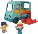 Fisher-Price Little People Toddler Toy Food Truck with Music Sounds and 2 Figures for Preschool Pretend Play @ $8.71