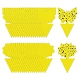 Fruit Fly Gnat Traps for House Indoor, 36 Pack Yellow Sticky Traps for Gnat Indoor Outdoor Plants and Kitchen, Fungus Gnat Killer for Houseplant, Mosquitos and Flying Insect @ $3.98