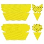 Fruit Fly Gnat Traps for House Indoor, 36 Pack Yellow Sticky Traps for Gnat Indoor Outdoor Plants and Kitchen, Fungus Gnat Killer for Houseplant, Mosquitos and Flying Insect @ $3.99