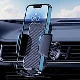FBB Phone Mount for Car, Air Vent Car Phone Holder with Metal Hook, One-Handed Operation 360° Rotation Cradle Compatible with 4-7 inch iPhone Samsung and Other Smartphones @ $3.99
