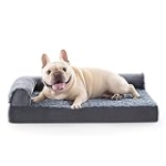 INVENHO Orthopedic Dog Bed for Medium/Small Dogs, Medium Dog Bed w/Waterproof Liner & Removable Bolsters & Washable Cover, Egg Crate Foam Pet Bed with Nonskid Bottom, for Dogs Up to 30 lbs @ $17.49 ($17.49 / Count)